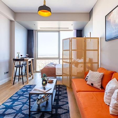 Modern Studio Flat With Panoramic City View In Atasehir Istanbul Eksteriør bilde